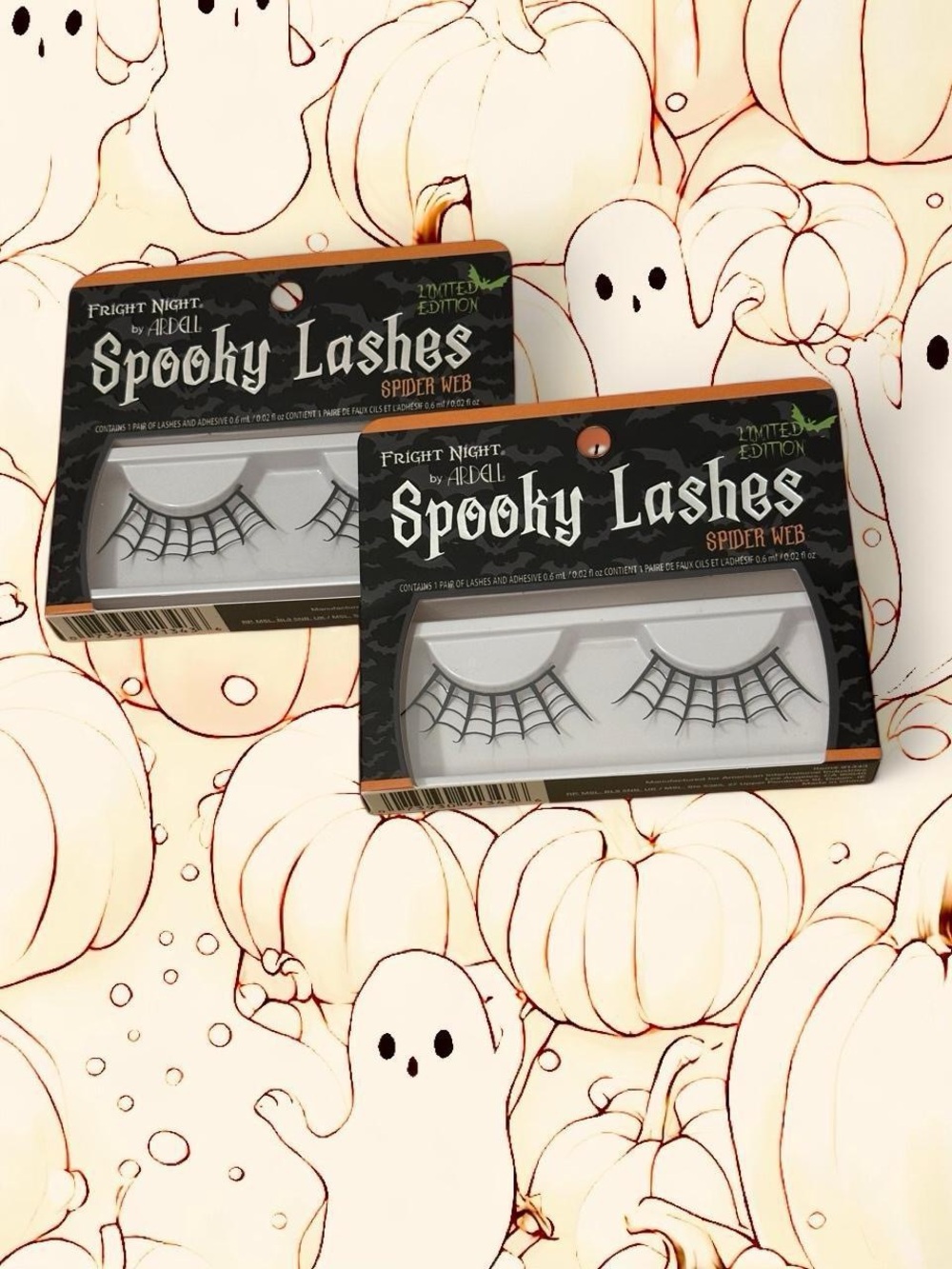 NEW One set of Ardell Spooky Lashes Spider Web False Lashes, Great for Halloween